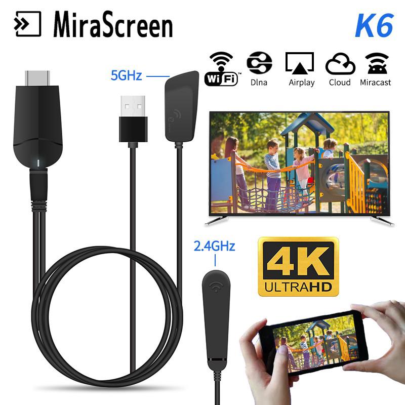 สอนการใช้งาน Mirascreen K6 2.4G+5G หรือ Mirascreen G9PLUS
